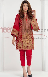 Valentine's Red Dresses in Pakistan