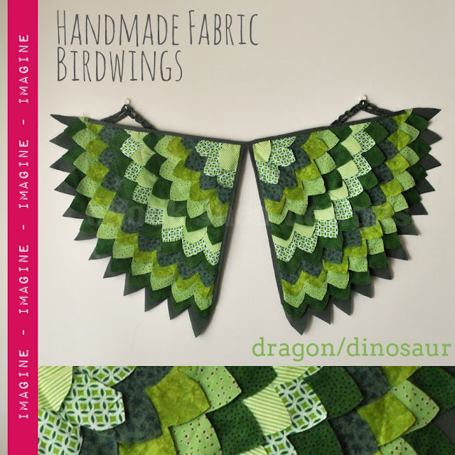 Fabric Bird Wings