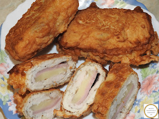 Cordon bleu de pui reteta,