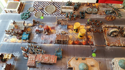 Warhammer battle report - Warhammer 40k - 9th Edition - Thousand Sons vs Adeptus Mechanicus 2000pts - Reconnaissance Mission