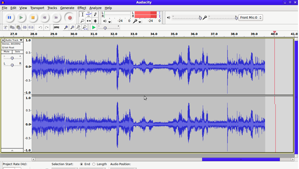 برنامج Audacity المجاني للتعديل على الملفات الصوتية