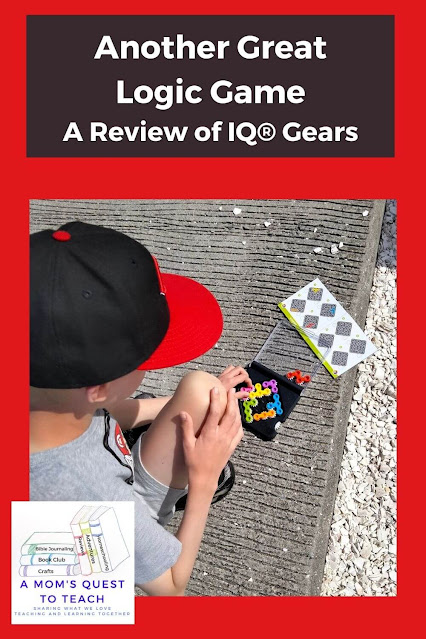 A Mom's Quest to Teach: Another Great Logic Game: A Review of IQ® Gears