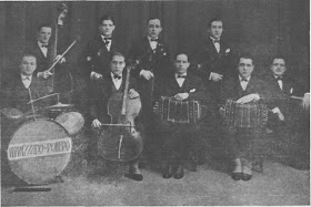 Agesilao Ferrazzano en 1927 cuando codirigia la Orquesta Ferrazzano Pollero