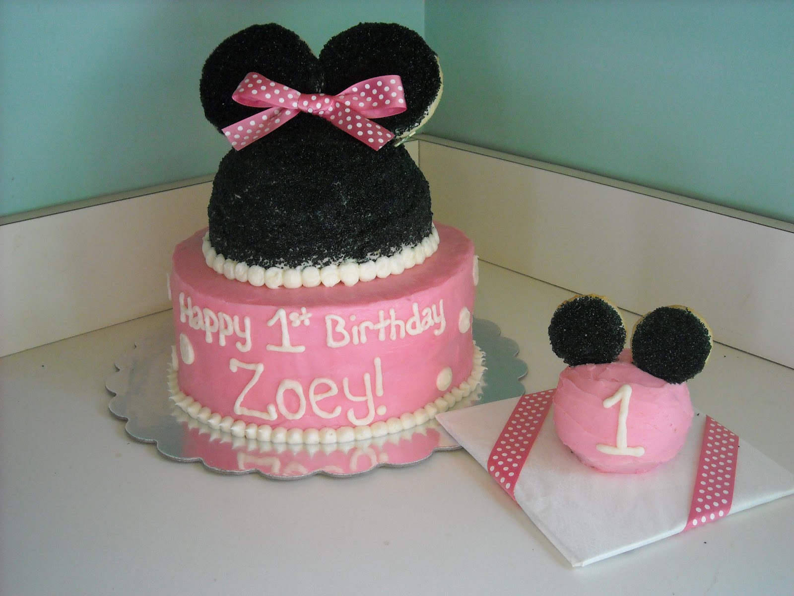 Cakes By Renee Minnie Mouse 1st Birthday