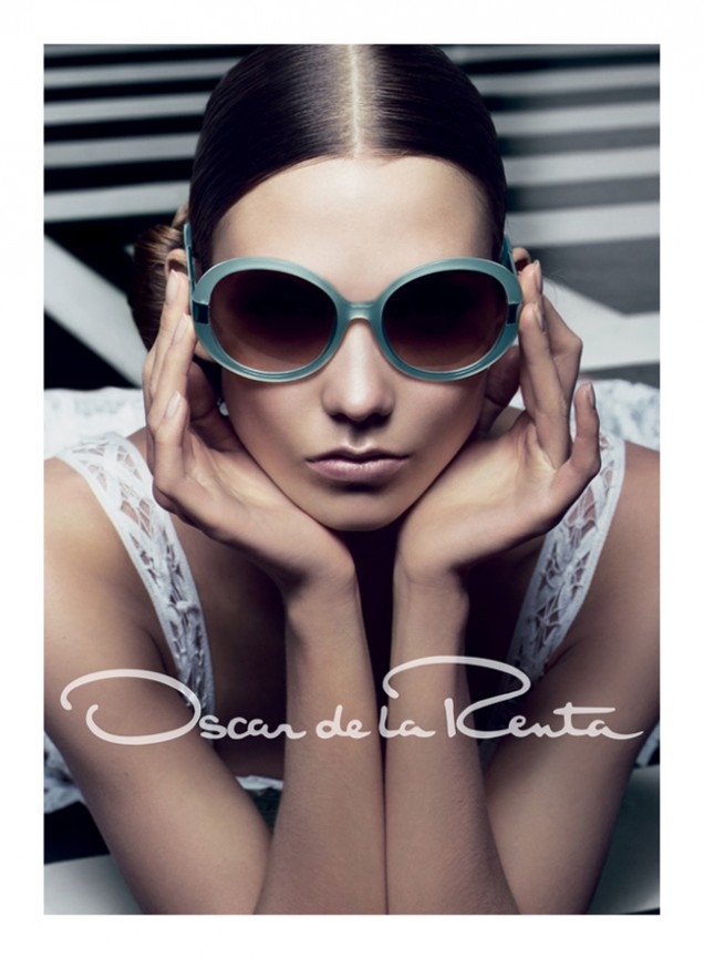 Karlie Kloss stars in Oscar De La Renta's Ad campaign