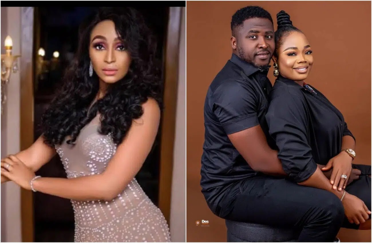 Drama as Actress Ifunanya Igwe calls out colleague Onny Michael for cheating on wife