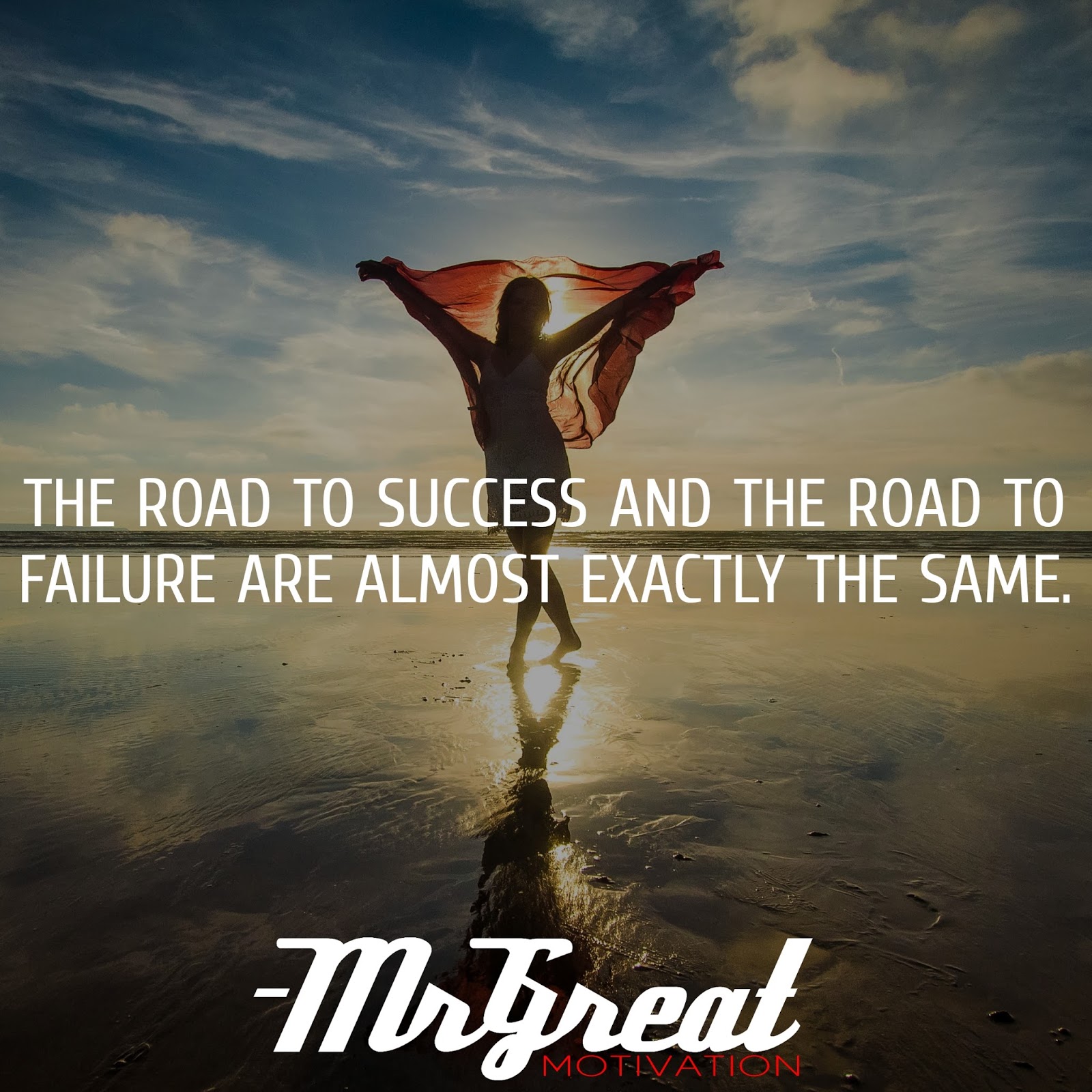The road to success and the road to failure are almost exactly the same. - Colin R. Davis