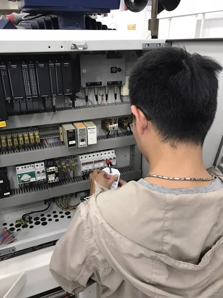 ▲大葉大學風電產業人才培訓班，教學員電工技術。（圖／大葉大學提供）