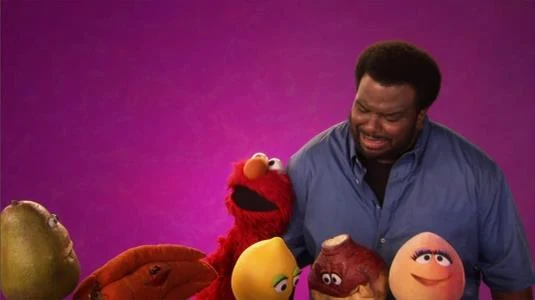 Sesame Street Episode 4516. Elmo and Craig Robinson introduce the word of the day, pattern.
