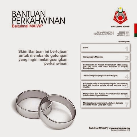 Permohonan Skim Bantuan Perkahwinan Baitulmal MAIWP