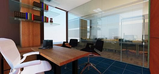 Jasa Desain Interior Ruang Kantor Direksi Minimalis Modern ...
