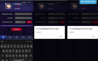 Latest Mobile Legend Redeem Code 100 works