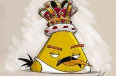 Freddie Mercury en un video de Angry Birds