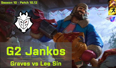 G2 Jankos Graves JG vs Leesin - EUW 10.12