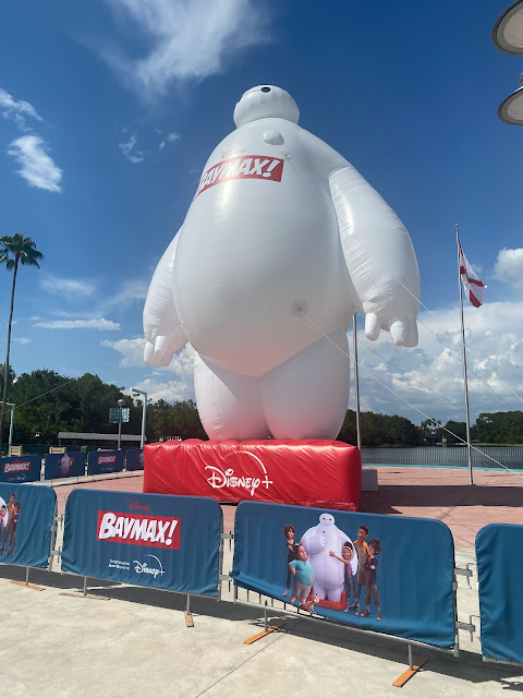 Disney's Hollywood Studios Baymax Disney Plus Series Display