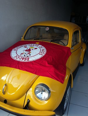 Clube do interior da Paraíba realiza bingo de um Fusca clássico para arrecadar dinheiro