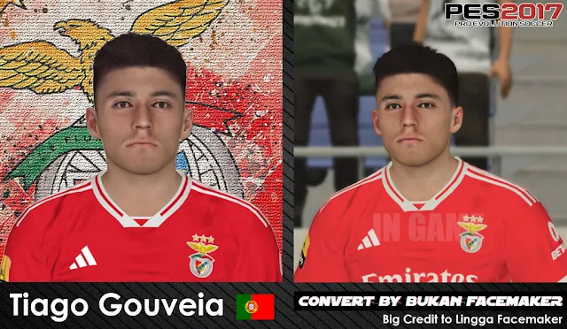 PES 2017 Tiago Gouveia Face