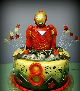 Tortas Iron Man, parte 2