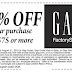 Gap Printable Coupons May 2018