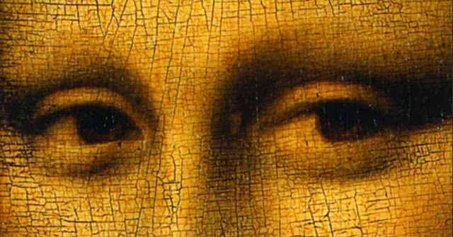 mona lisa eye