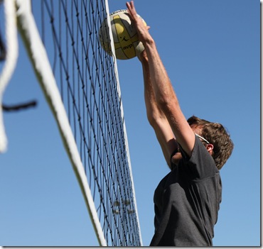 Volleyball Mark block