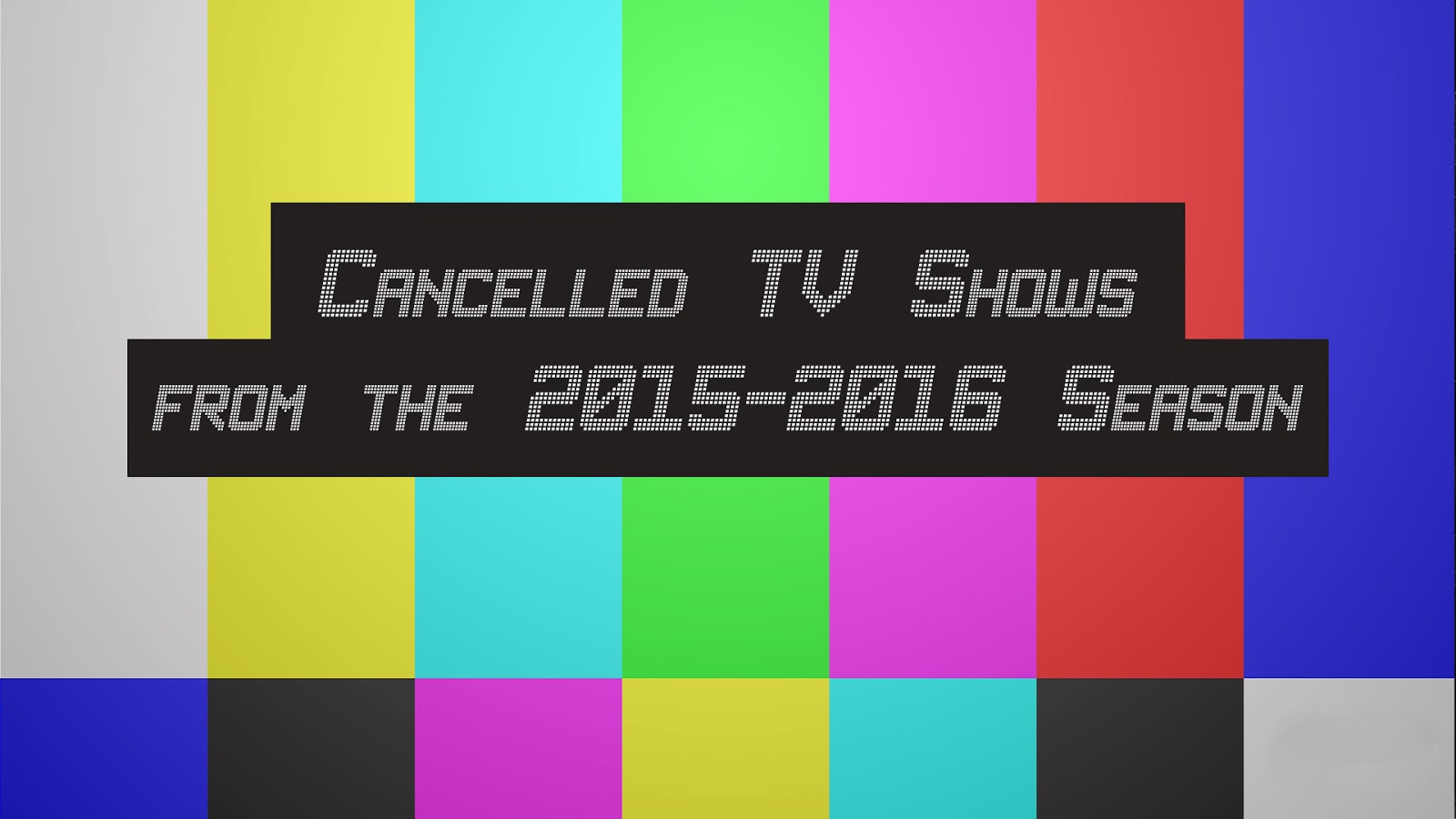 May 2016 TV show renew or cancel