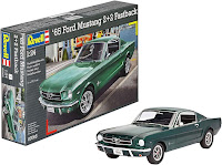 Revell 1/24 65' Ford Mustang 2+2 Fastback (07065) Colour Guide & Paint Conversion Chart
