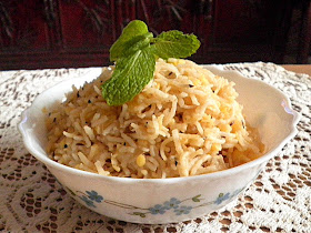 Moong Dal Rice Recipe @ http://treatntrick.blogspot.com