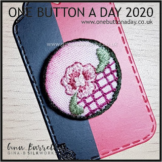 One Button a Day 2020 by Gina Barrett - Day 65: Briar