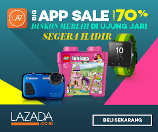 Diskon Besar Lazada Lewat Handphone Anda ,Mau ?  KLIK GAMBAR DAN INSTALL SEKARANG ...