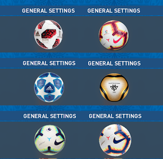 PES 2017 Balls Pack v4 For 2018-2019