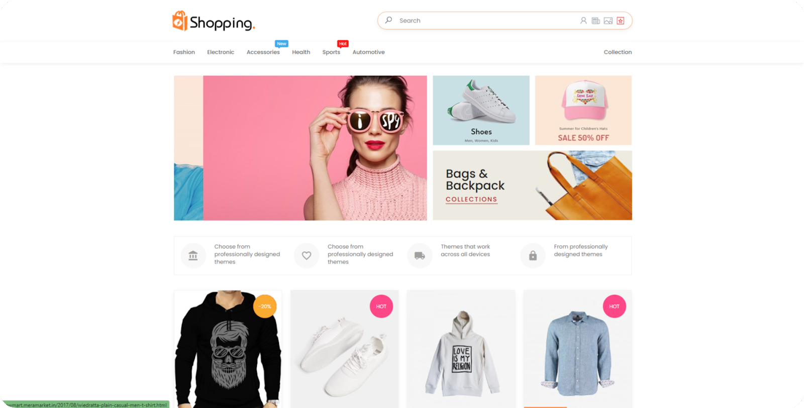 WowMart Shopping Ecommerce Lifetime Website