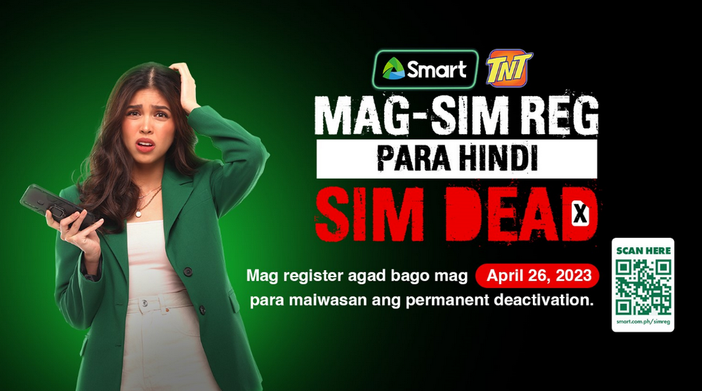 SIM Registration Deadline, Smart SIM Reg, Maine Mendoza Smart Communications