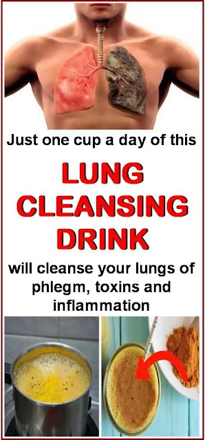 1 Cup to Cleanse Your Lungs of Phlegm and Toxins