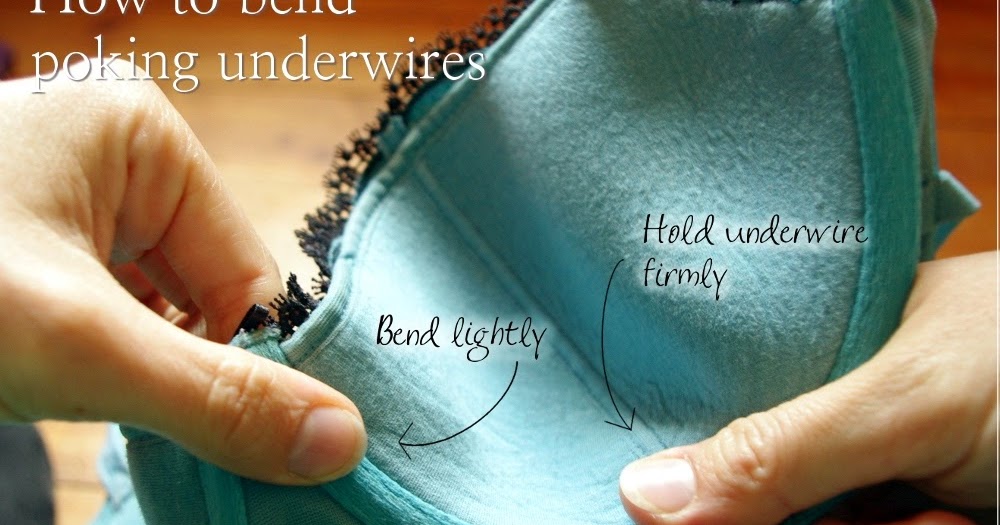How to repair an underwire bra - Quora