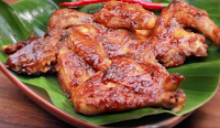 Ayam pejantan bekakak bumbu Taliwang