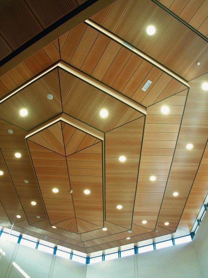 beautiful wood ceiling panels for false ceilings with built-in ceiling spotlights wood ceiling panels