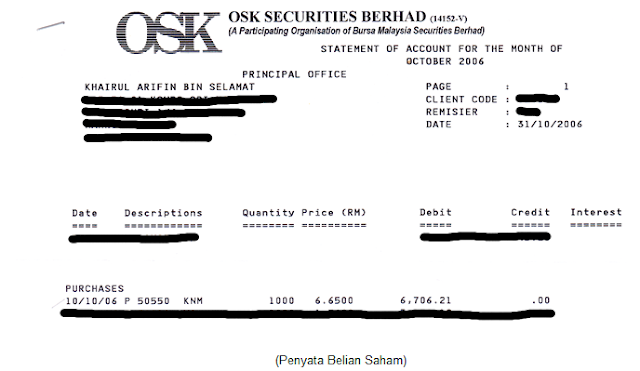 Untungnya Yang Melabur Dalam Saham