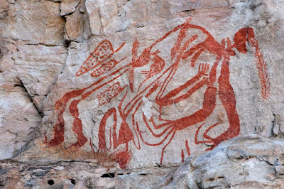 kakadu ancient art rock 