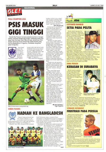 PIALA CHAMPION ASIA PSIS MASUK GIGI TINGGI