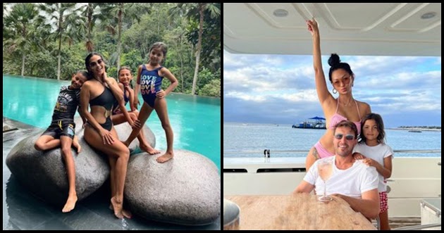 Hot Mama Pamer Body Goals, 8 Potret Indah Kalalo Tampil Pakai Bikini Bikini Bikin Netizen Salfok - Banjir Pujian