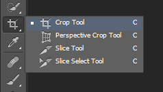 The Crop Tool.