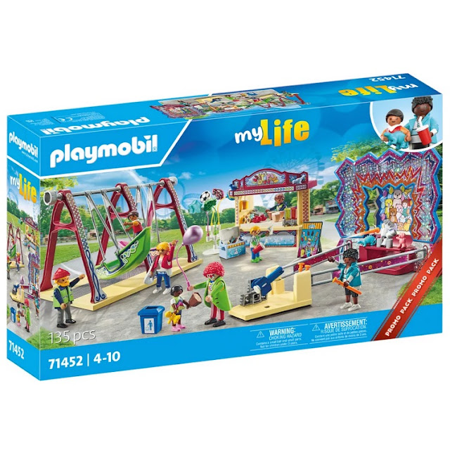 Promo-pack attractions de fête foraine Playmobil 71452.