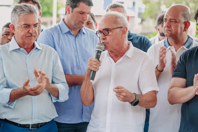 Prefeito Cícero Lucena inaugura ponte e autoriza pavimentação de mais 11 ruas no bairro São José