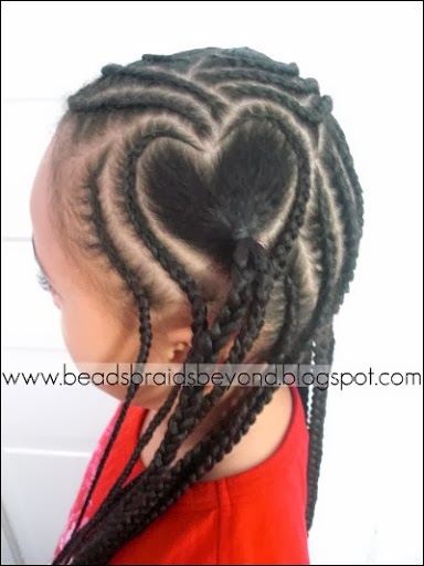 heart cornrows