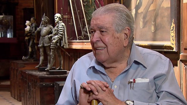 Ricardo Brennand morre de Covid-19 aos 93 anos, no Recife