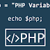 Jenis - jenis Tipe Data pada Php