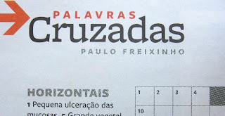 Palavras Cruzadas Paulo Freixinho nas Selecções Reader's Digest