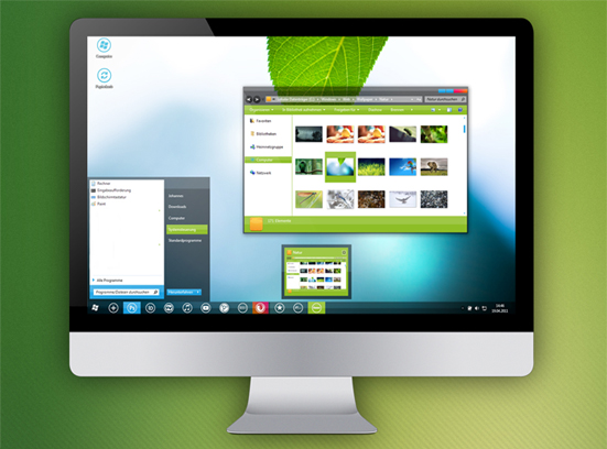 Static 2.0 Visual Style for Windows 7