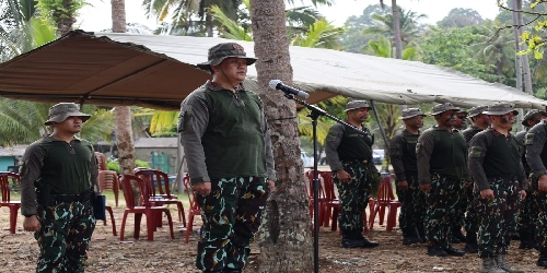 Kapolda Banten Pimpin Upacara Penutupan Latihan Jungle Warfare